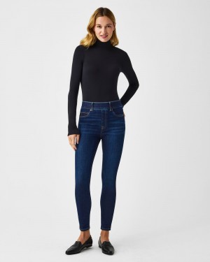 Jeans Spanx Ankle Flaco Mujer Midnight Shade | IP3281596