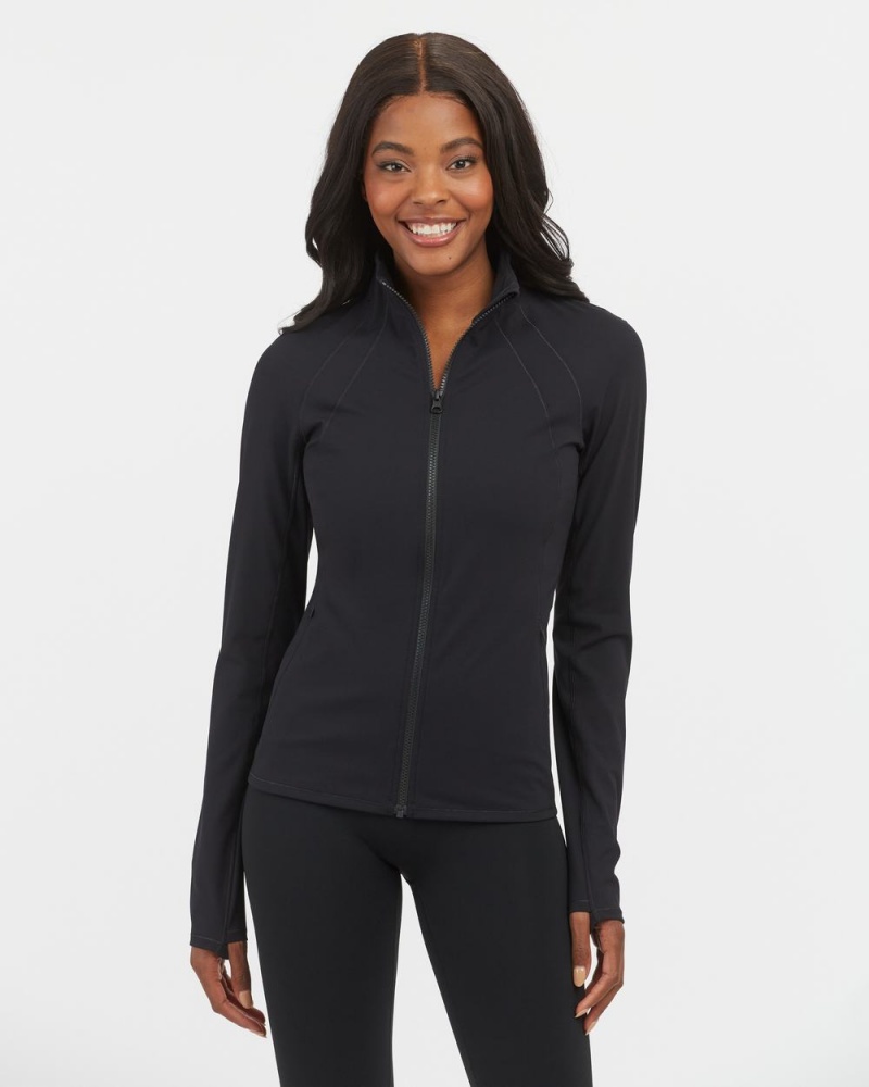 Chaquetas Spanx Contour Mujer Negras | IB4603798