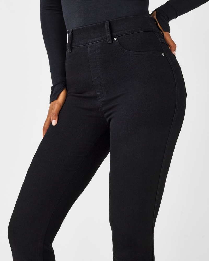 Jeans Spanx Flare Mujer Negras | SL4835290