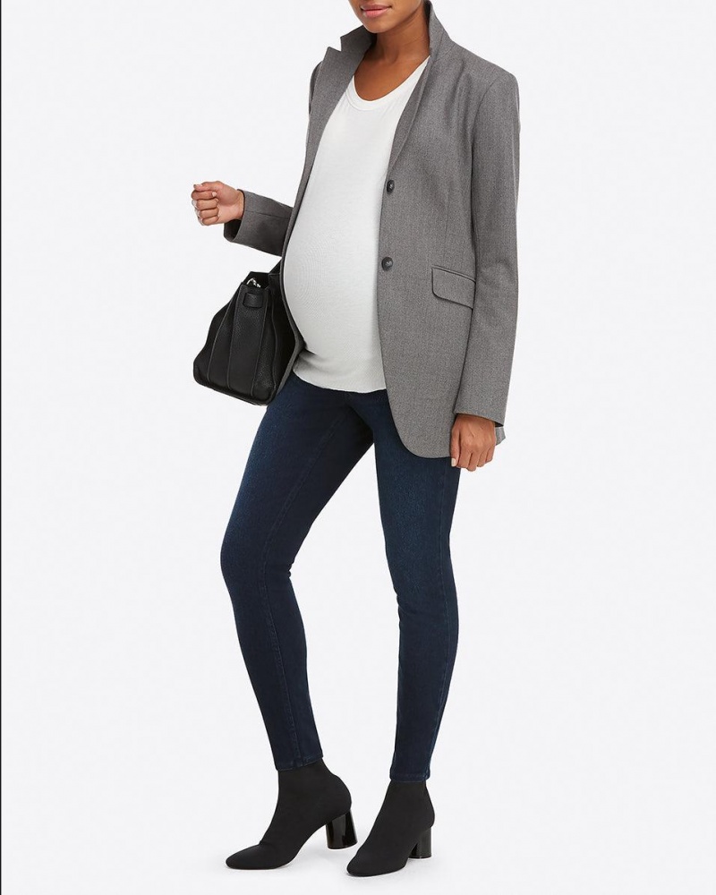 Leggins Spanx Mama Ankle Jean-ish® Mujer Azul Marino | RA5172940