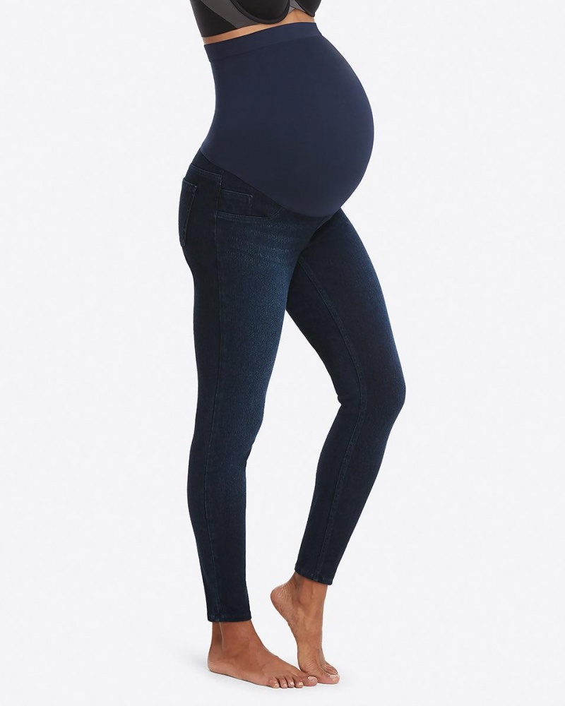 Leggins Spanx Mama Ankle Jean-ish® Mujer Azul Marino | RA5172940