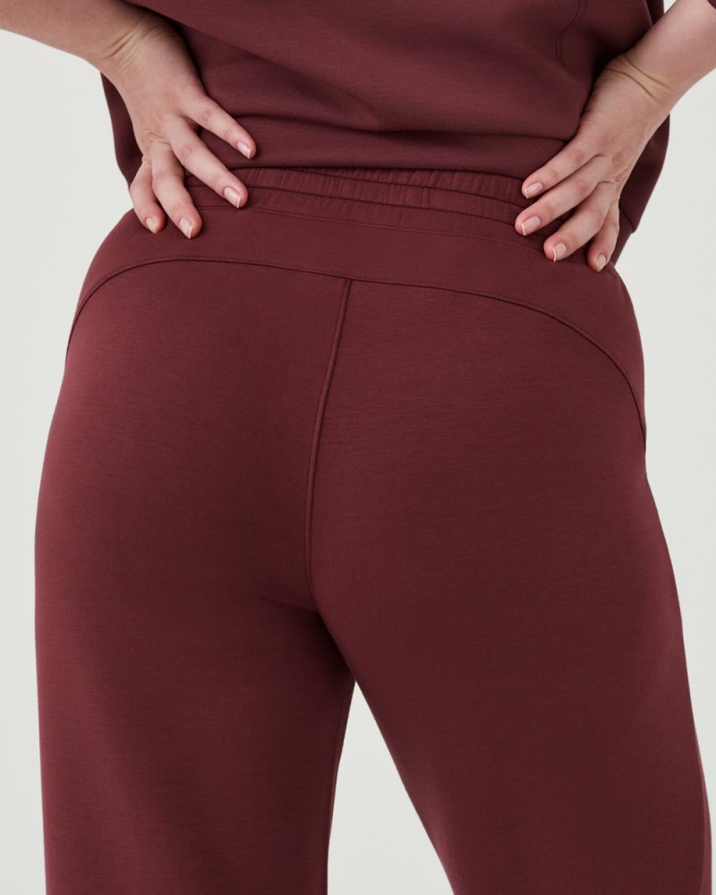 Pantalon Spanx AirEssentials Anchos Leg Mujer Marrones | RC8706253