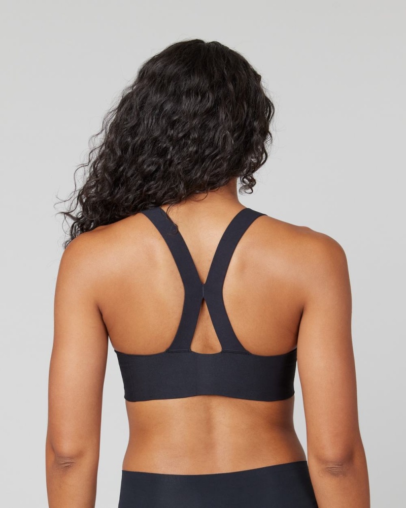 Sujetadores Spanx Bra-llelujah!® Lightly Forro Racerback Mujer Negras | PY5894067