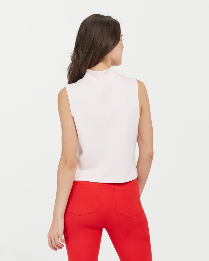 Tops Spanx AirEssentials Mock Neck Mujer Rosas | JL7281463