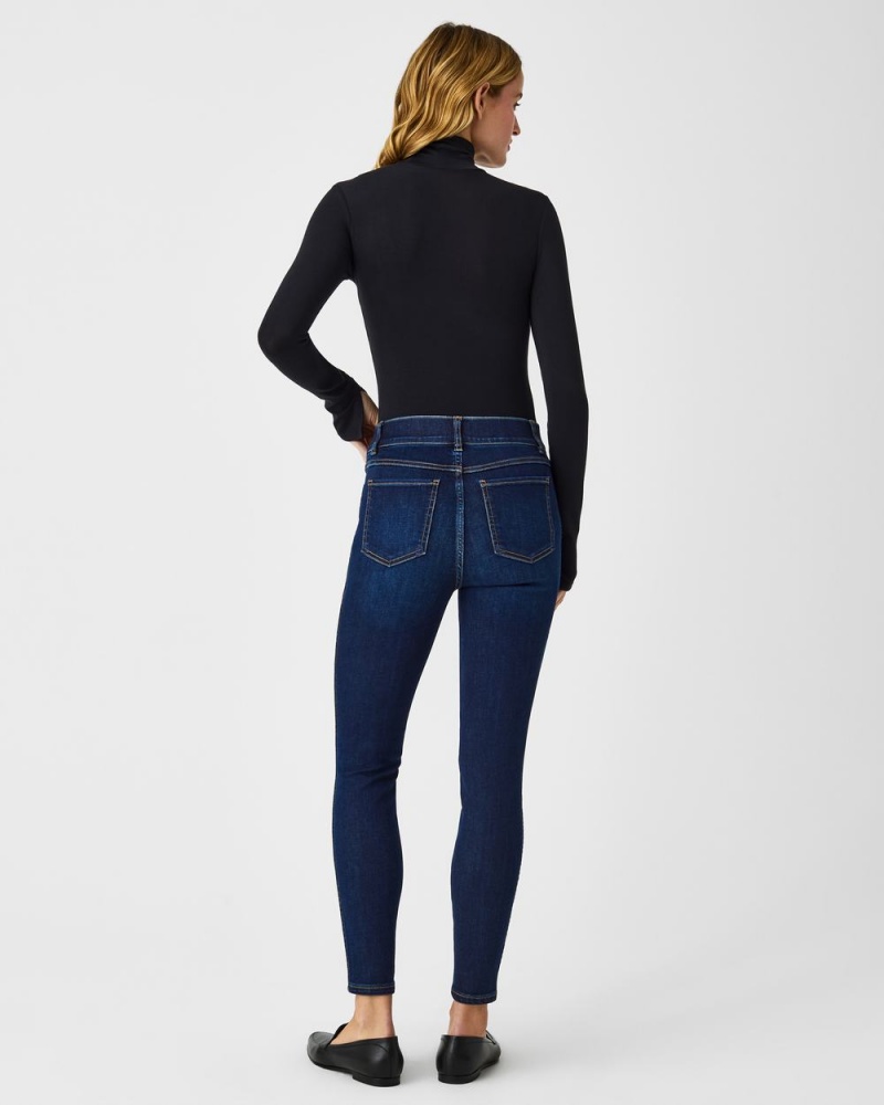 Tops Spanx Better Base Long Sleeve Turtleneck Mujer Negras | TC6784539