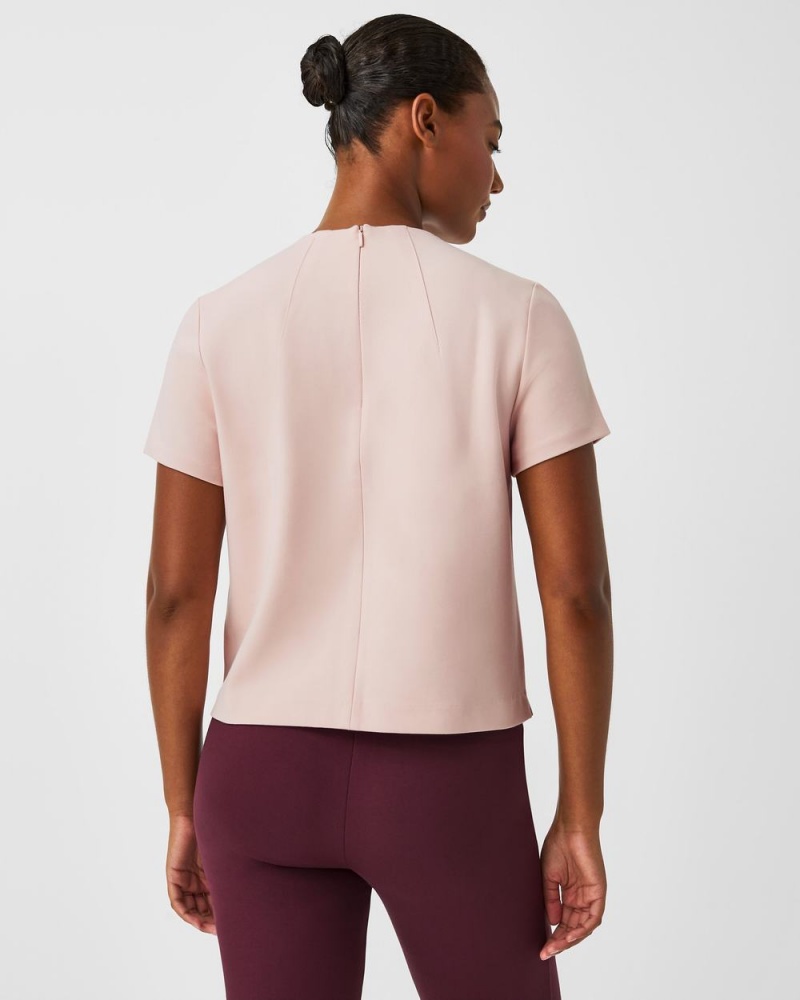 Tops Spanx The Perfect Funnel Neck Mujer Rosas | ML8056972