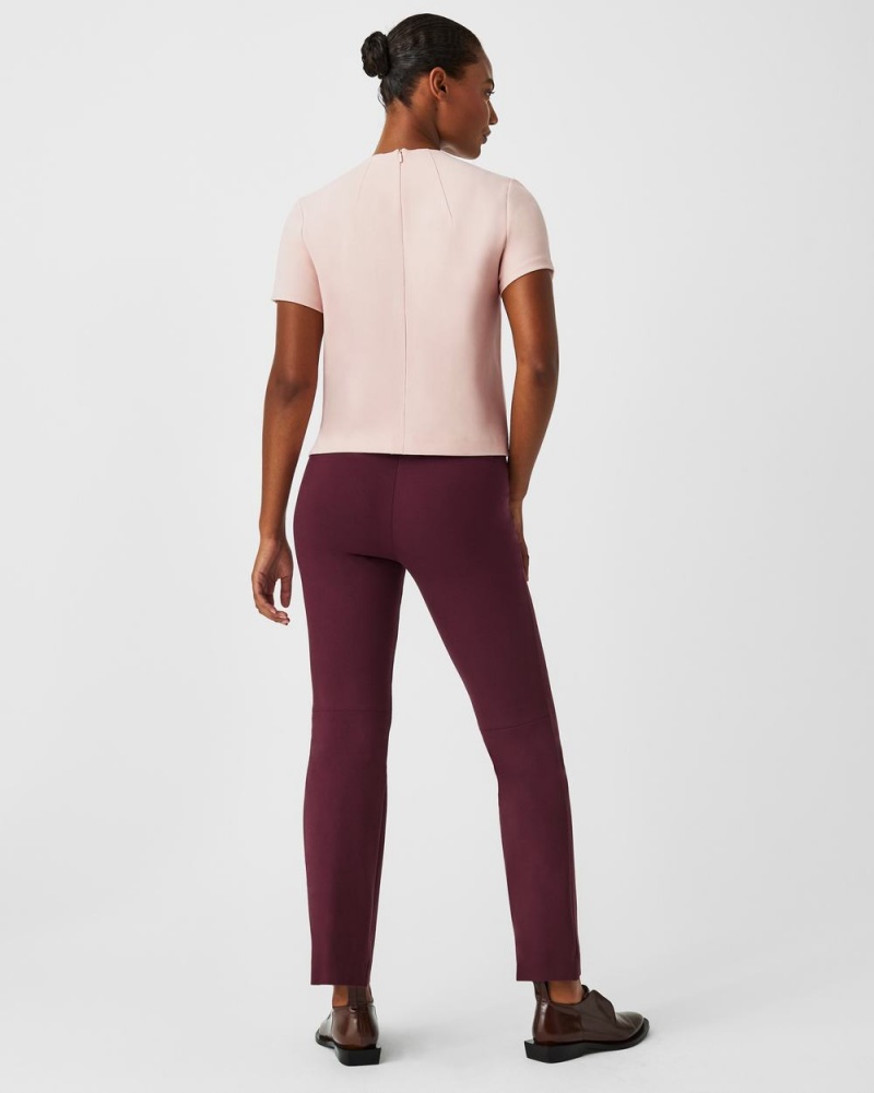 Tops Spanx The Perfect Funnel Neck Mujer Rosas | ML8056972