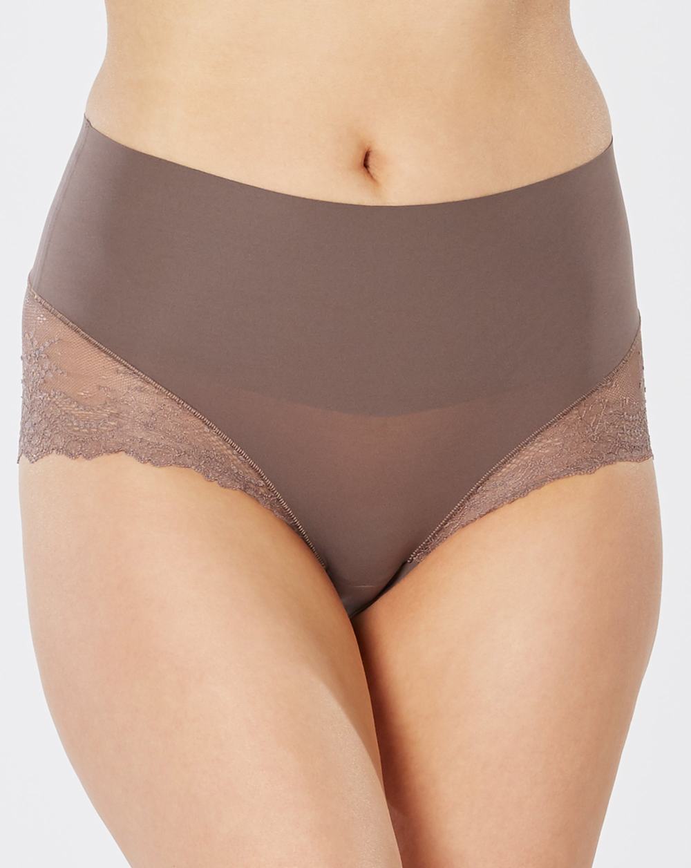 Bragas Spanx Undie-tectable® Encaje Hi-Hipster Mujer Marrones Gris | RT9138576