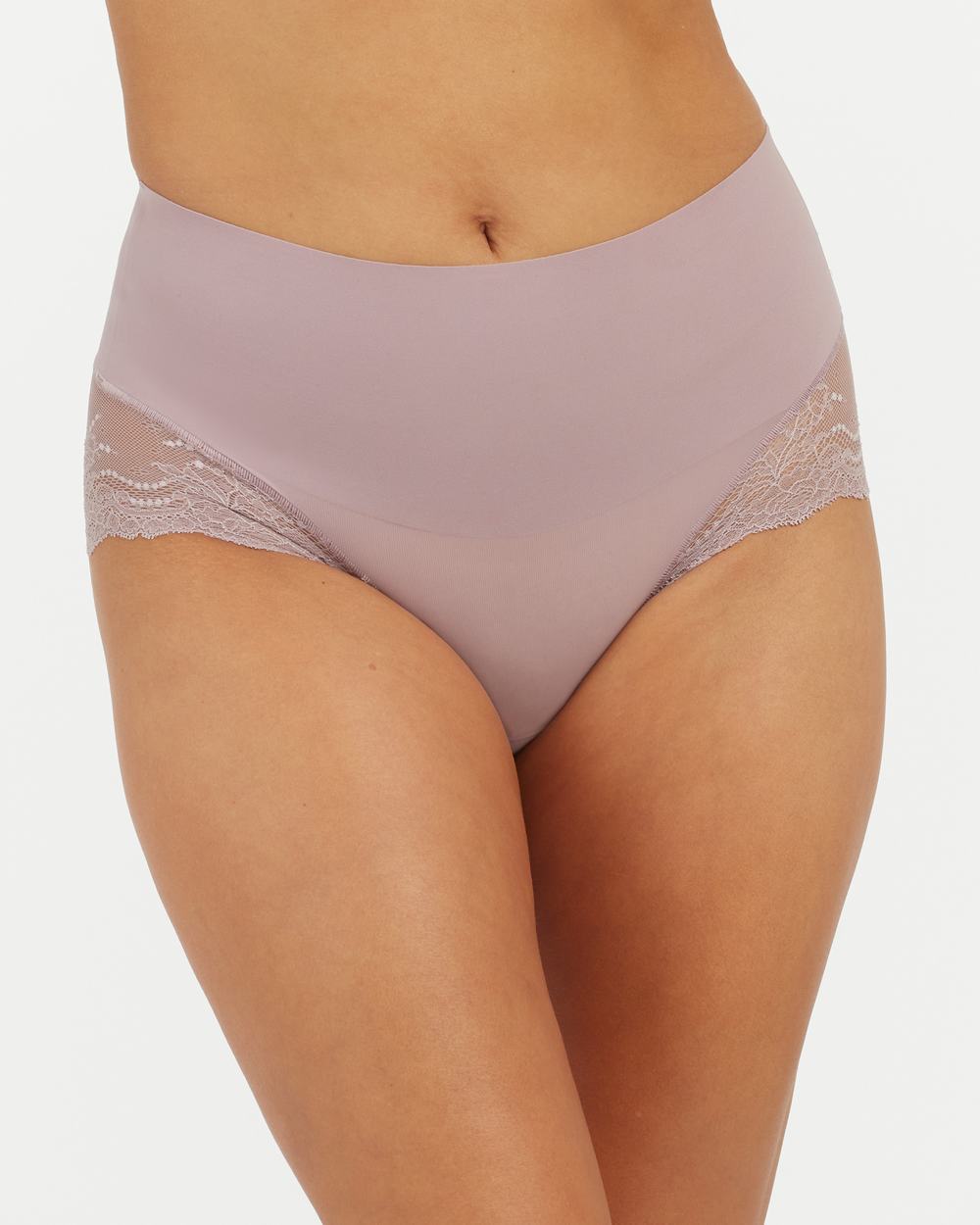 Bragas Spanx Undie-tectable® Encaje Hi-Hipster Mujer Moradas Marrones | VG0914765